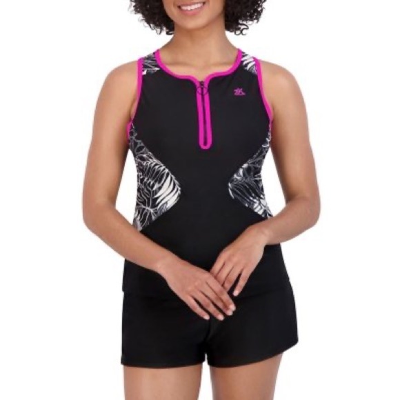 ZeroXposur Ladies Scuba Tankini Top Size Medium - Picture 1 of 7
